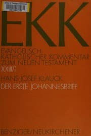 Tapa de Evangelisch-Katholischer Kommentar zum Neuen Testament, EKK, Bd.23/1, Der erste Johannesbrief