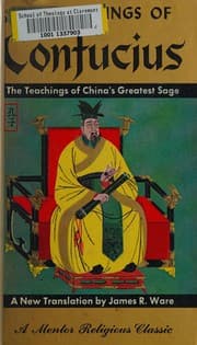 Tapa de The sayings of Confucius