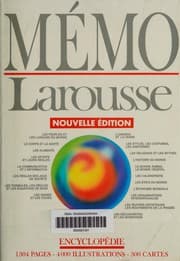 Tapa de Mémo Larousse