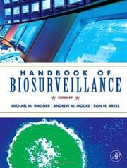 Tapa de Handbook of biosurveillance