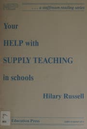Tapa de Your Help with Supply Teaching