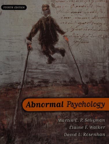 Tapa de Abnormal psychology.