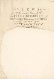 Tapa de Views of the most remarkable public buildings, monuments and other edifices in the city of Dublin ... with historical descriptions