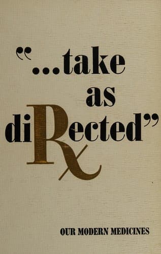 Tapa de "Take as directed"