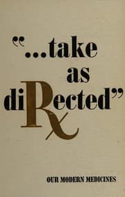 Tapa de "Take as directed"