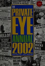 Tapa de The Private Eye annual 2002
