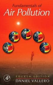 Tapa de Fundamentals of Air Pollution