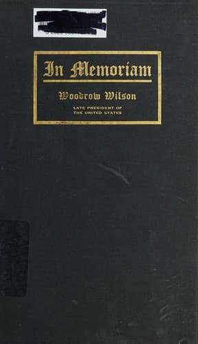 Tapa de Woodrow Wilson