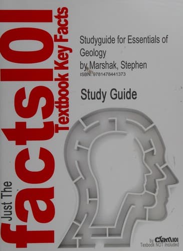Tapa de Essentials of geology