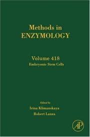 Tapa de Embryonic stem cells