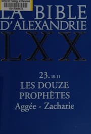 Tapa de Les Douze Prophètes