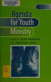 Tapa de Agenda for youth ministry