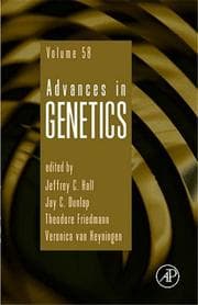 Tapa de Advances in Genetics, Volume 58 (Advances in Genetics) (Advances in Genetics)