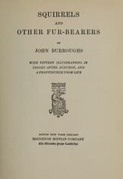 Tapa de Squirrels and other fur-bearers