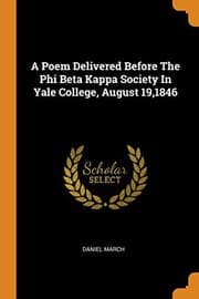 Tapa de A Poem Delivered Before the Phi Beta Kappa Society in Yale College, August 19,1846