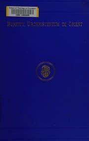 Tapa de Urchristentum im Orient