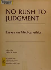 Tapa de No rush to judgment