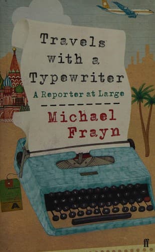 Tapa de Travels with a typewriter