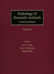 Tapa de Pathology of domestic animals