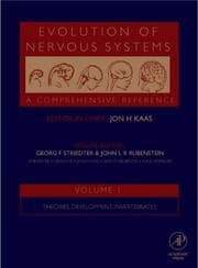 Tapa de Evolution of Nervous Systems, Four-Volume Set, Volume 1-4