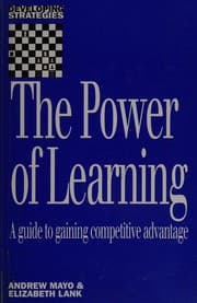 Tapa de The power of learning