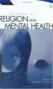 Tapa de Handbook of religion and mental health