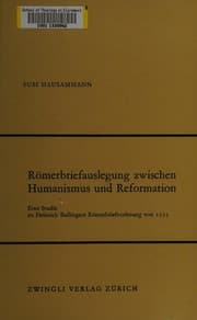 Tapa de Römerbriefauslegung zwischen Humanismus und Reformation