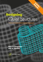 Tapa de Designing Quiet Structures