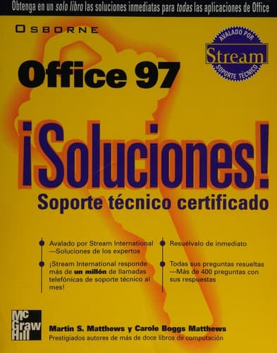 Tapa de Office 97 Soluciones