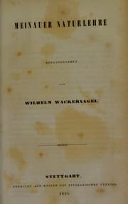 Tapa de Meinauer Naturlehre