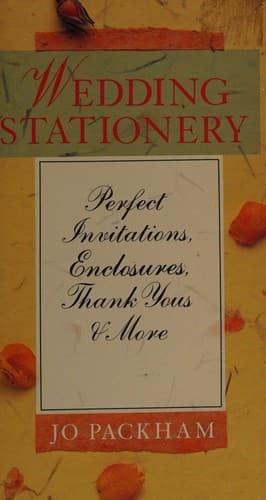 Tapa de Wedding stationery