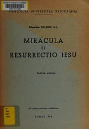 Tapa de Miracula et resurrectio Iesu