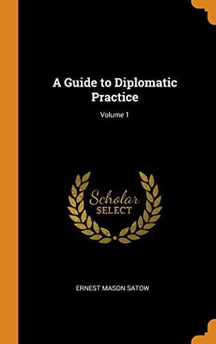 Tapa de A Guide to Diplomatic Practice; Volume 1