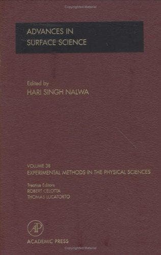 Tapa de Advances in surface science