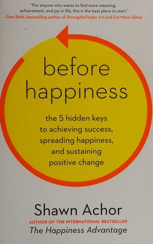 Tapa de Before happiness