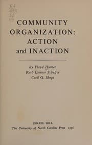 Tapa de Community organization