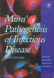 Tapa de Mims' Pathogenesis of Infectious Disease