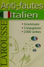 Tapa de L'anti-fautes d'italien