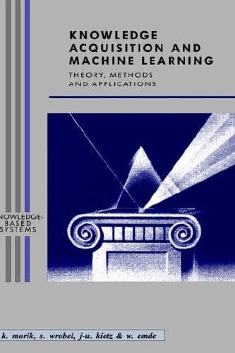 Tapa de Knowledge acquisition and machine learning