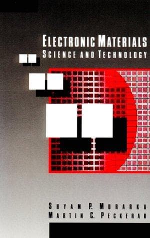 Tapa de Electronic materials
