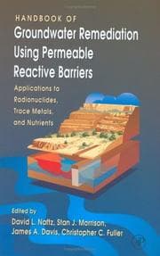 Tapa de Handbook of groundwater remediation using permeable reactive barriers