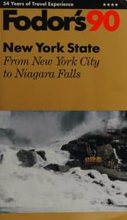Tapa de Fodor's New York State