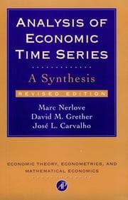 Tapa de Analysis of economic time series
