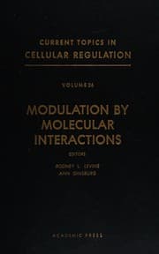 Tapa de Current Topics in Cellular Regulation