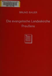 Tapa de Die Evangelische Landeskirche Preussens und die Wissenschaft