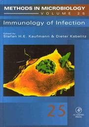 Tapa de Immunology of infection