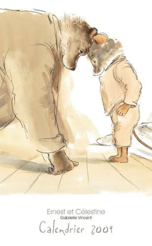 Tapa de ERNEST ET CELESTINE CALENDRIER 2009