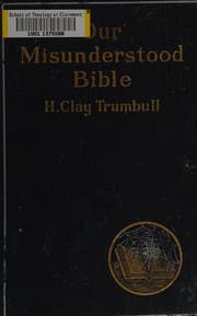 Tapa de Our misunderstood Bible