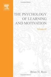 Tapa de The Psychology of Learning and Motivation, Volume 45
