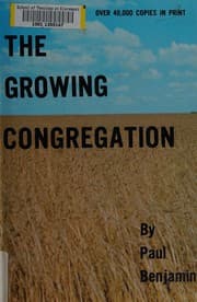 Tapa de The growing congregation